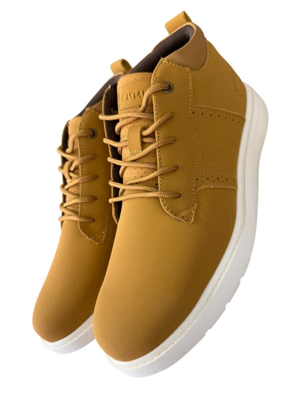 Flyland Tan Casual Ankle Boots For Men NWOB